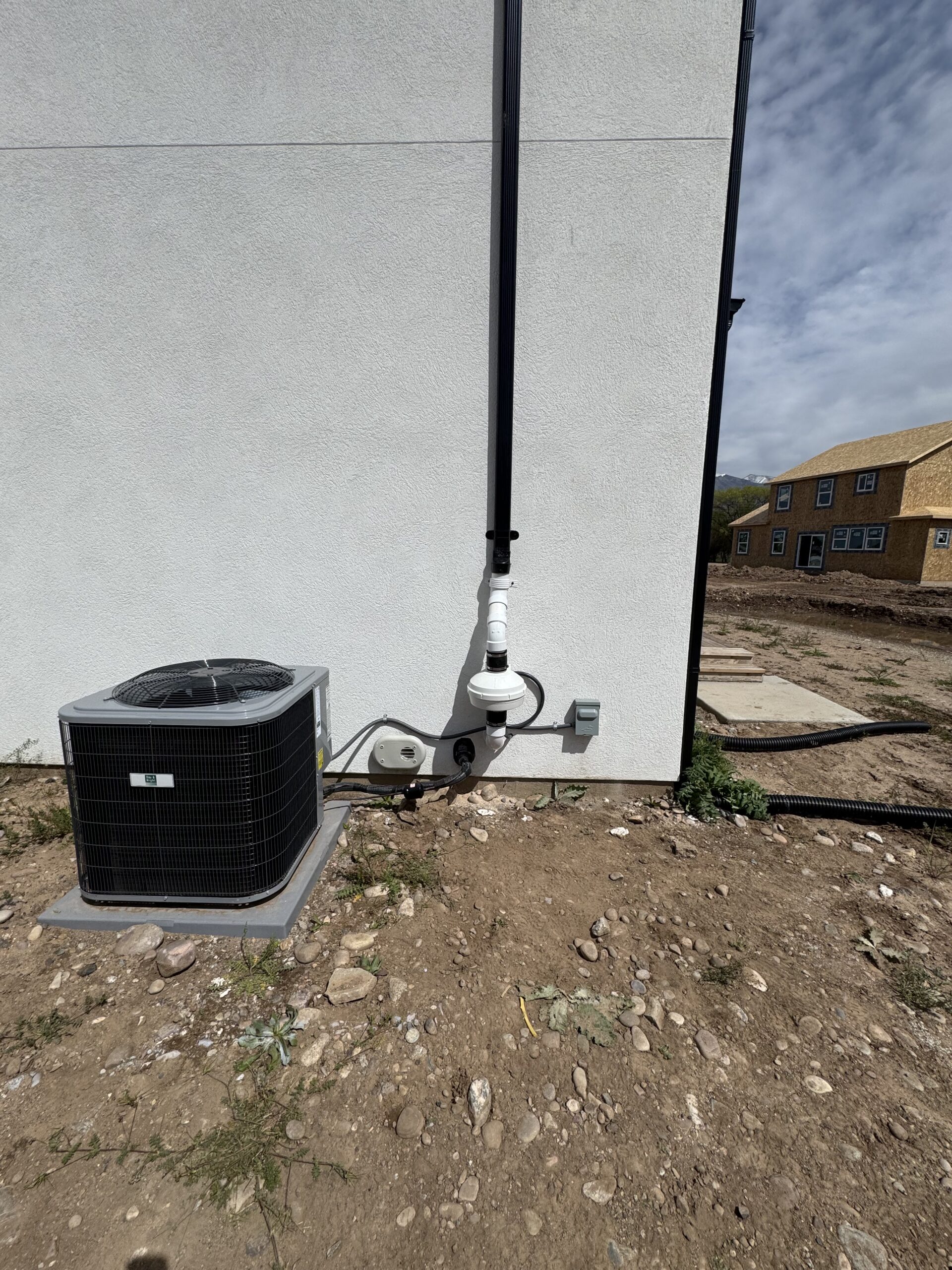 Radon pipe Pleasant Grove Utah